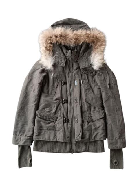 Other Designers Vintage - Sly product japan limited fur hoodie jacket