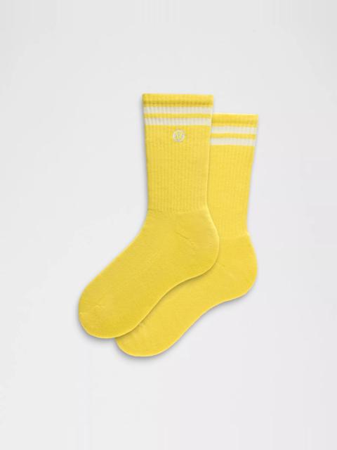 lululemon Unisex Daily Essential Crew Socks *Stripe