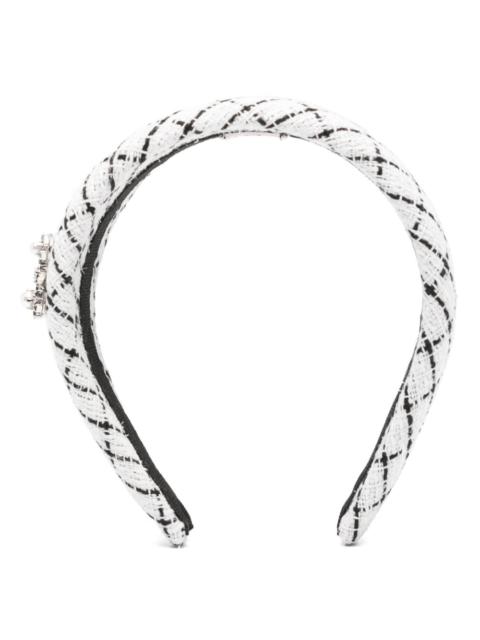 Roger Vivier Roger Vivier Women Rv Flowers Strass Pearl Headband