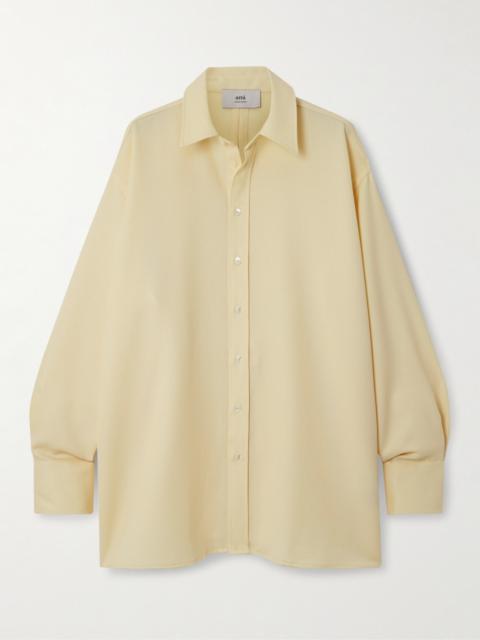 AMI Paris Oversized Wool Shirt