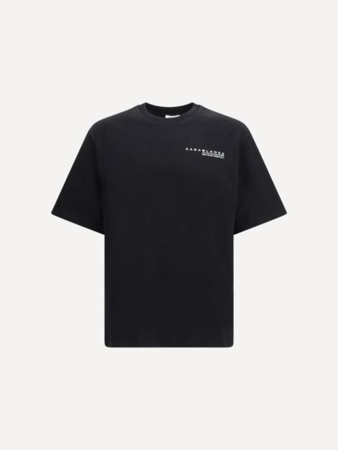 CASABLANCA Glitch Orchid T-shirt