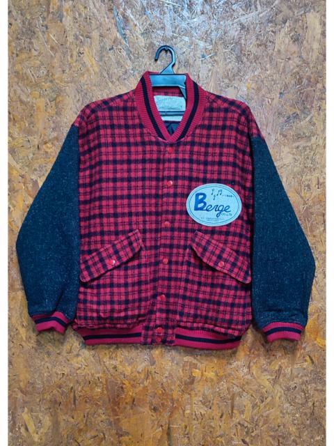 Other Designers Varsity - Berge Checkered Varsity Jacket