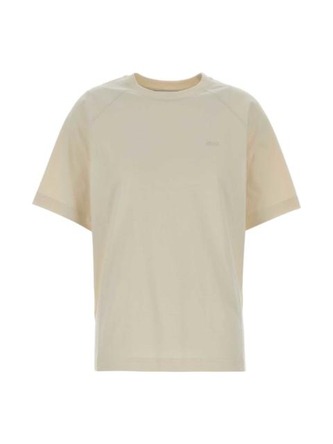 AMI Paris Ivory Cotton T-shirt