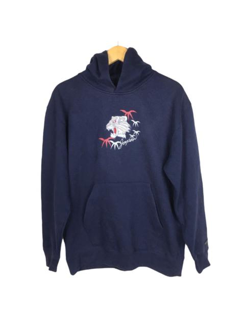 Other Designers Japanese Brand - Bullet Noise Embroidered Tiger Japan Souvenir Hoodie
