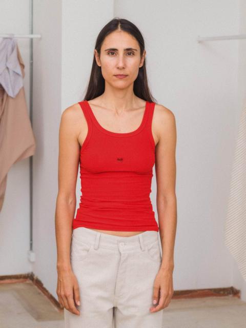 BASERANGE Heart Tank - Fine Organic Cotton Rib