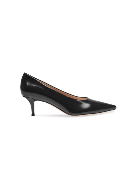 Gianvito Rossi Robbie Patent Leather Pumps black