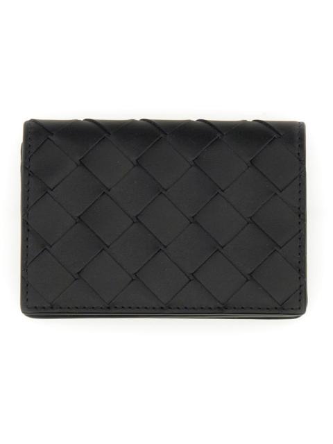 Bottega Veneta Bottega Veneta Men Porta Biglietti Da Visita Intrecciato