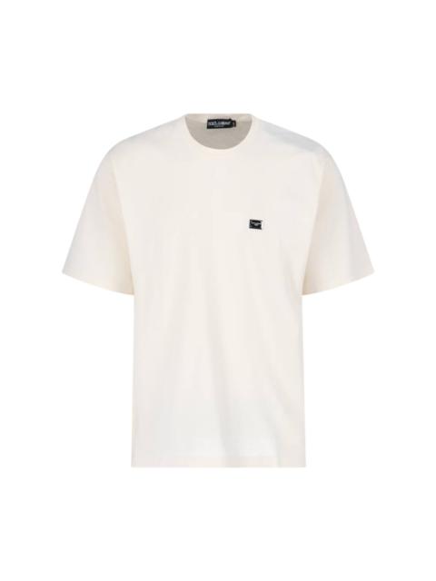 Dolce & Gabbana PLAQUE T-SHIRT