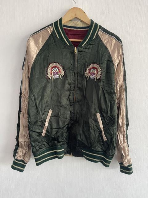 Other Designers Japanese Brand - Houston Sukajan Souvenier Jacket Reversible
