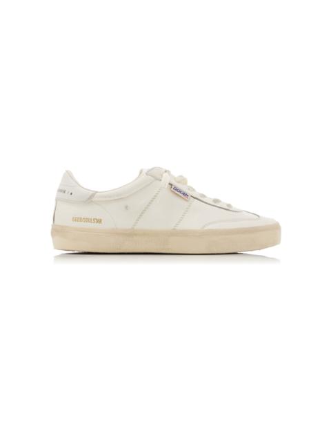 Golden Goose Soul-Star Leather Sneakers white
