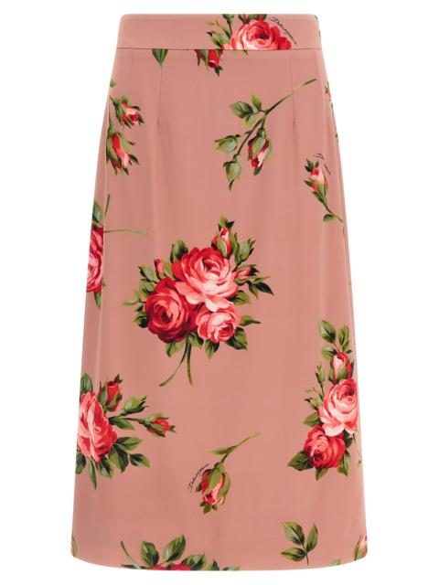 Dolce & Gabbana Dolce & Gabbana Women 'Bouquet Rose' Skirt