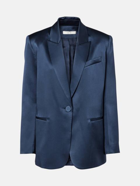 THE SEI Oversized silk blazer