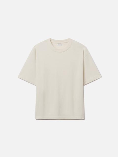 John Elliott SILK NOIL RIVIERA CROPPED TEE