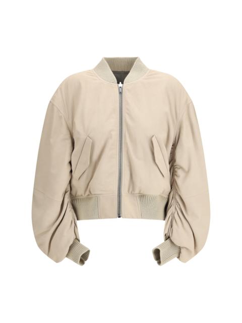 Rick Owens Rick Owens Women Secchia Flight Bomber In Lamb Leather