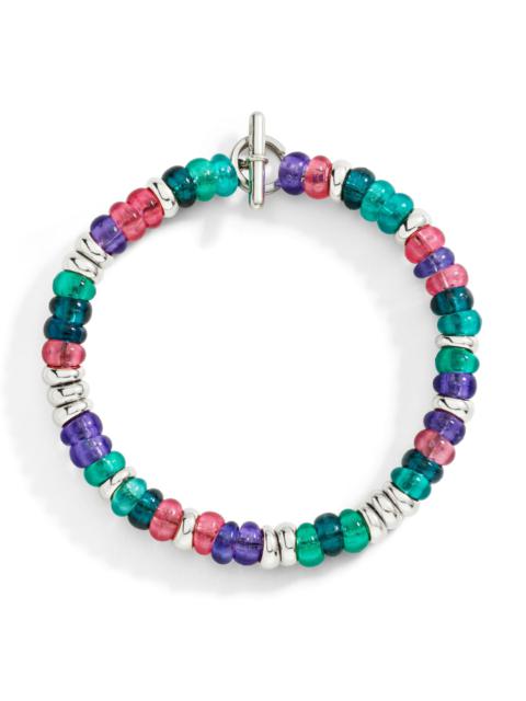 DoDo RONDELLE BRACELET IN SILVER & RECYCLED PLASTIC