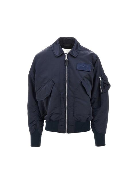 ALPHA INDUSTRIES Alpha Industries CWU-45/P Base UV Bomber Jacket Blue