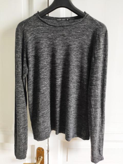Other Designers Transit Uomo - Leather trim pullover.Like Isaac Sellam or Rick Owens