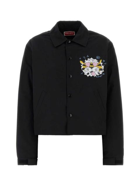 KENZO Kenzo Women Black Cotton Blend Jacket