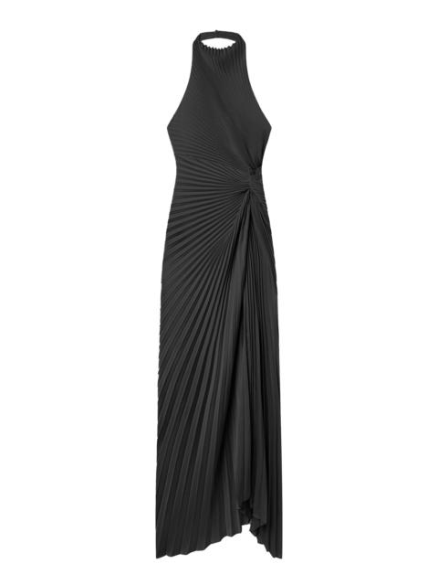 A.L.C. Romy Pleated Satin Gown