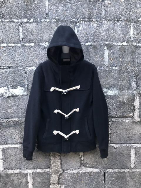 Other Designers Japanese Brand - 🔥V1BGYOR Hooded Wool Duffle Bomber Jacket