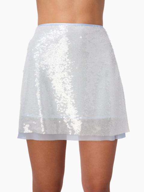 CAMI NYC RIYO SEQUIN MINI SKIRT ELIXIR