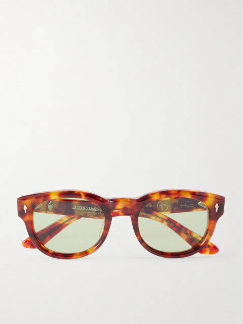 JACQUES MARIE MAGE Dr. Dream Round-frame Tortoiseshell Acetate Sunglasses