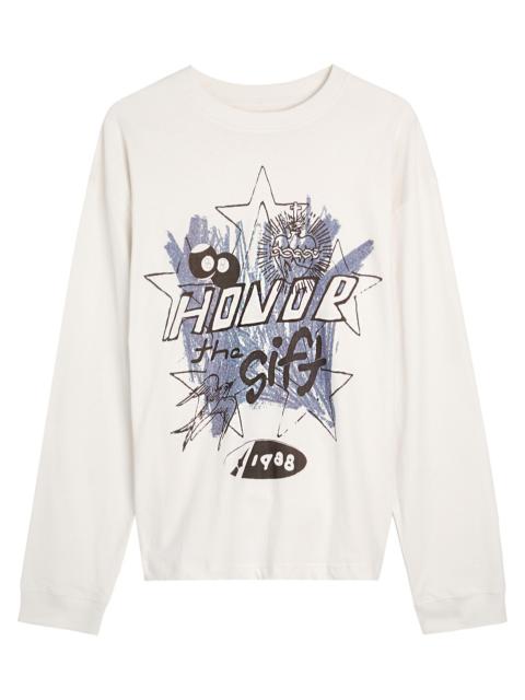 HONOR THE GIFT Honor The Gift Printed Cotton top