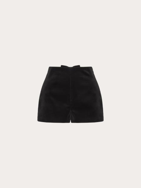 Valentino VELVET SHORTS