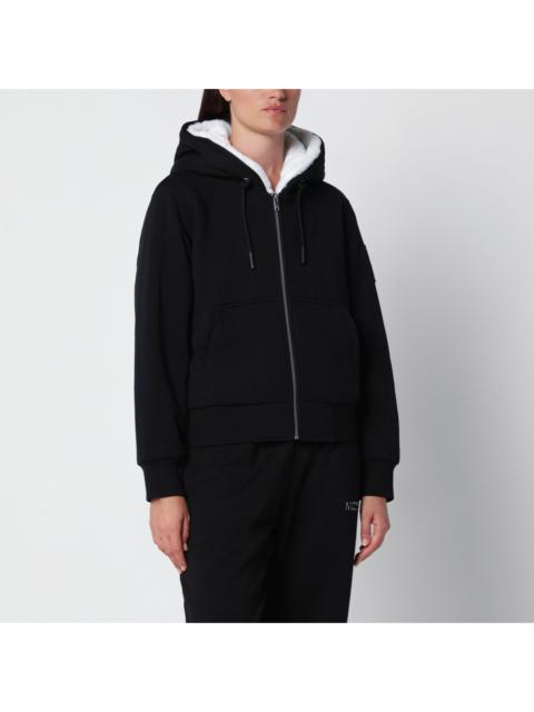 MOOSE KNUCKLES Moose Knuckles Classic Bunny Black / White Cotton Sweatshirt Women