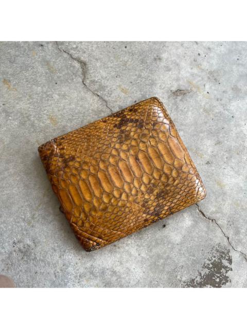 Other Designers Vintage - Vintage Snake Scales Leather Wallet