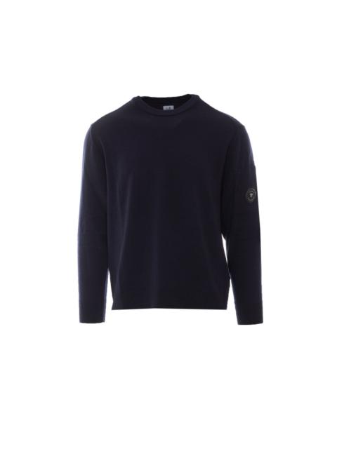 C.P. Company C.P. Company Men Lens Extrafine Merino Wool Sweater