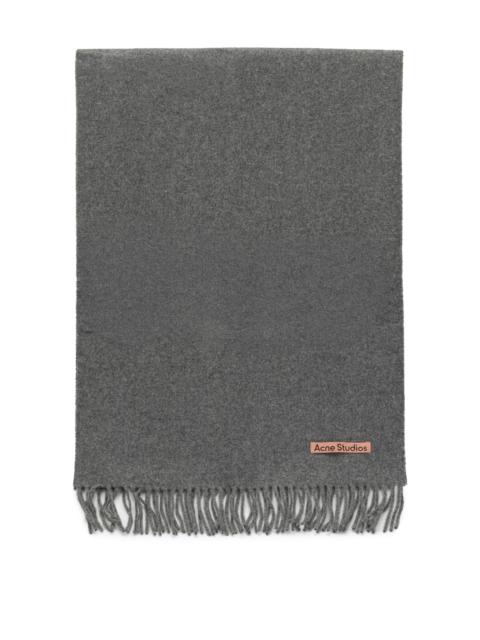 Acne Studios Acne Studios Wool Scarf Grey
