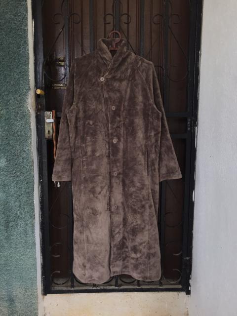 Yohji Yamamoto Y’s for living fleece long coat jacket