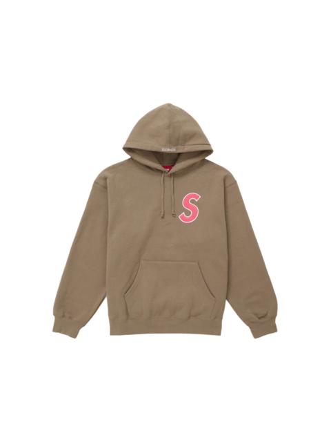 Supreme Supreme S Logo Hooded Sweatshirt (SS25) Dusty Brown
