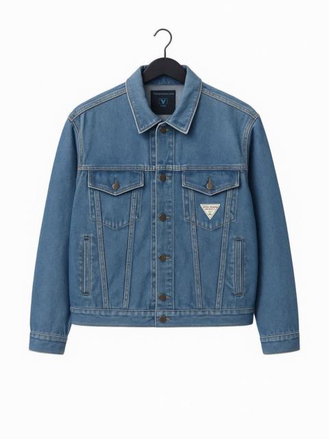 Other Designers Vintage Valentino Garavani Jeans Denim Jacket Made in Italy