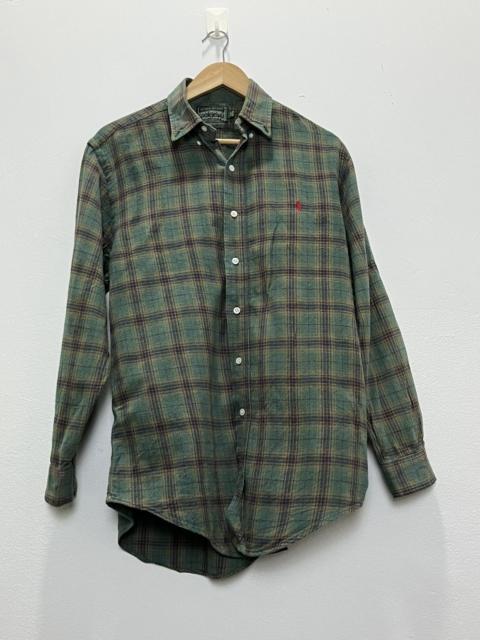 Other Designers Vintage Polo Ralph Lauren Plaid Flannel Shirt