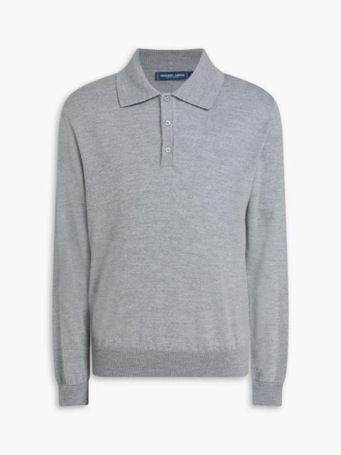 FRESCOBOL CARIOCA Felix merino wool polo sweater