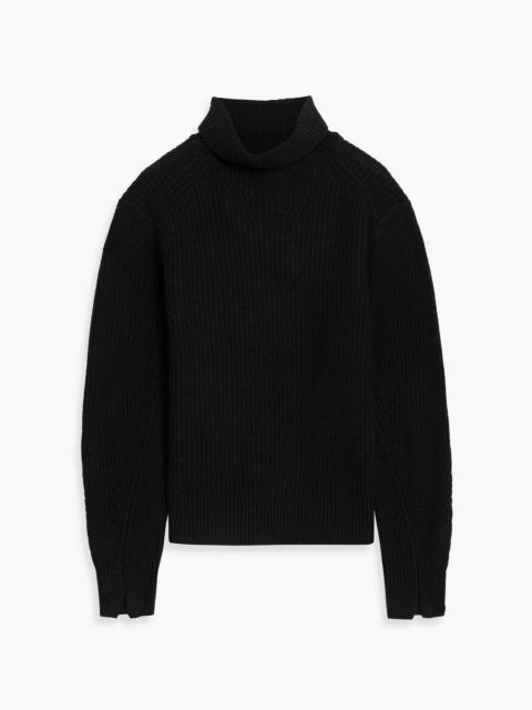 rag & bone Penelope ribbed wool and cashmere-blend turtleneck sweater