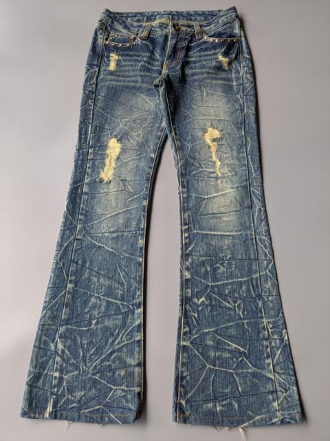 Other Designers Japanese Brand - Ecrire swarovski clawmark flare jeans