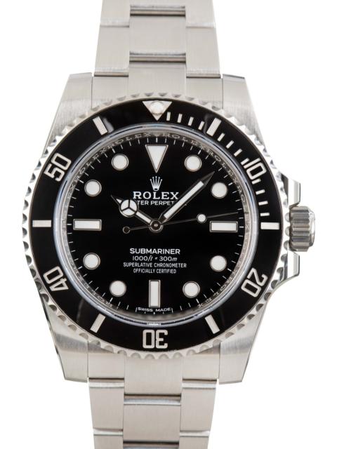 Rolex Submariner 114060 Ceramic No Date