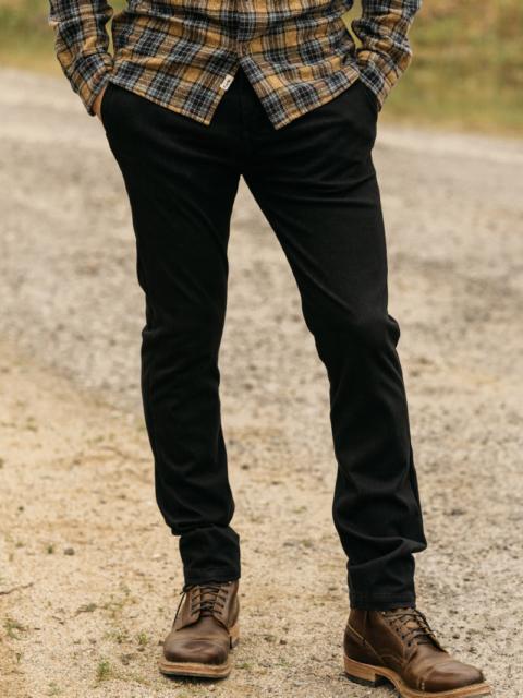 HIROSHI KATO The Axe Slim Denit® Chino - Black