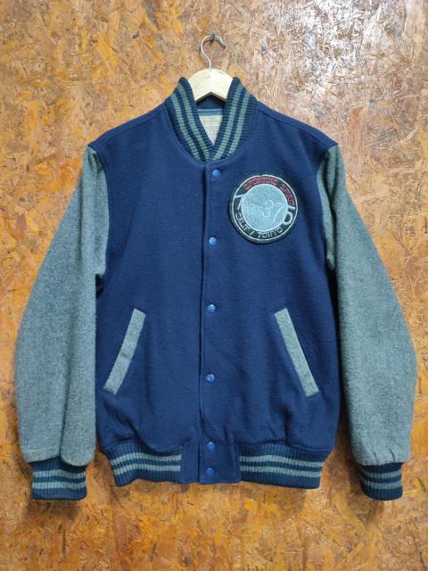 Other Designers Japanese Brand - Havard Company Varsity Jacket Wool