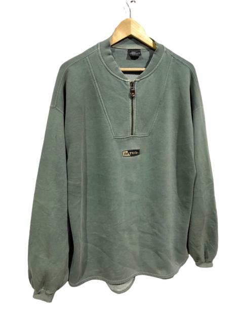 Other Designers No Fear - Vintage Y2K No Fear Small Logo Half Zip Sweater