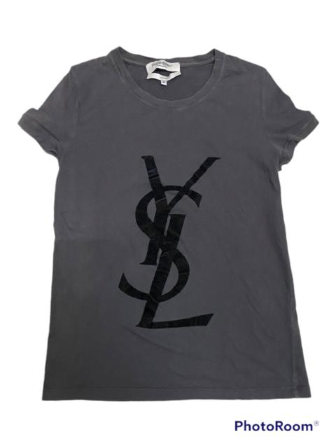Other Designers Vintage - Vintage YvesSaintLaurent Biglogo Tee