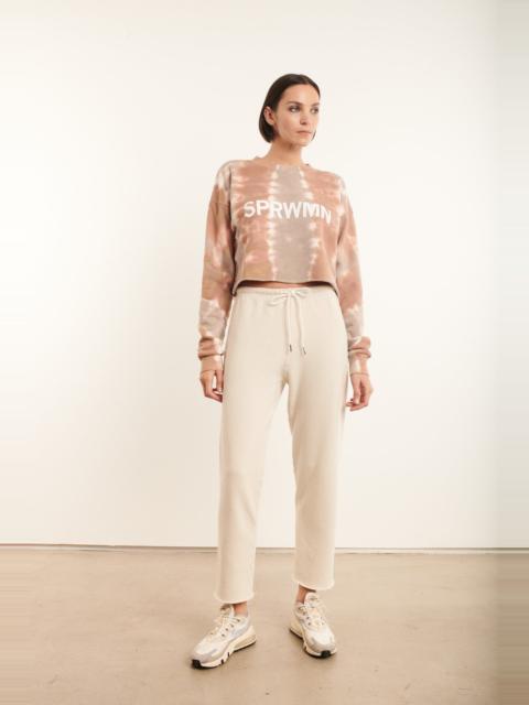 SPRWMN VINTAGE WHITE EASY SWEATPANTS