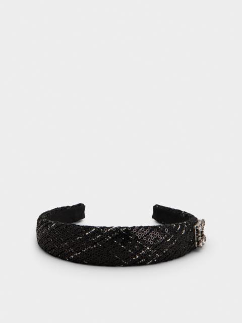 Roger Vivier Très Vivier Hairband in tweed