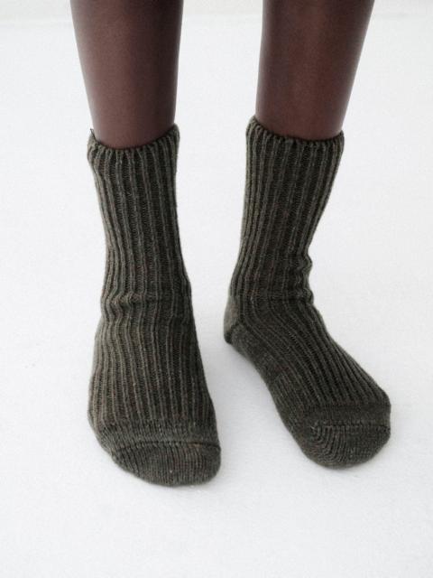 BASERANGE Mea Socks - Recycled Wool Rib