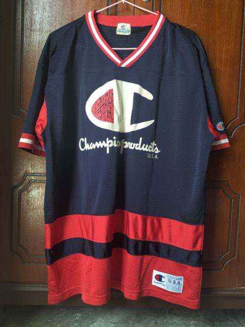 Other Designers Vintage 90s Champion Big Logo Jersey Raptees hip-hop fashion