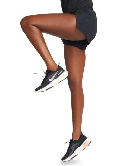 Nike Dri-FIT AeroSwift Running Shorts in 010 Black/white at Nordstrom