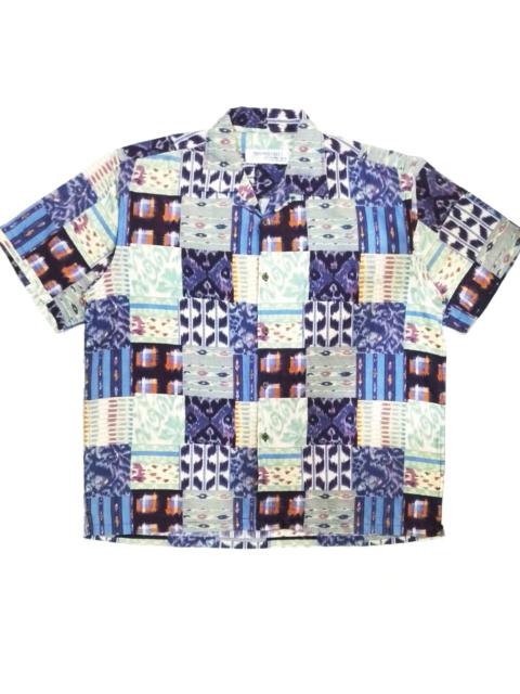 Other Designers Japanese Brand - VERY RARE! VTG TRIMMER CRAFT BORO PATCHWORK HAWAII SHIRT.